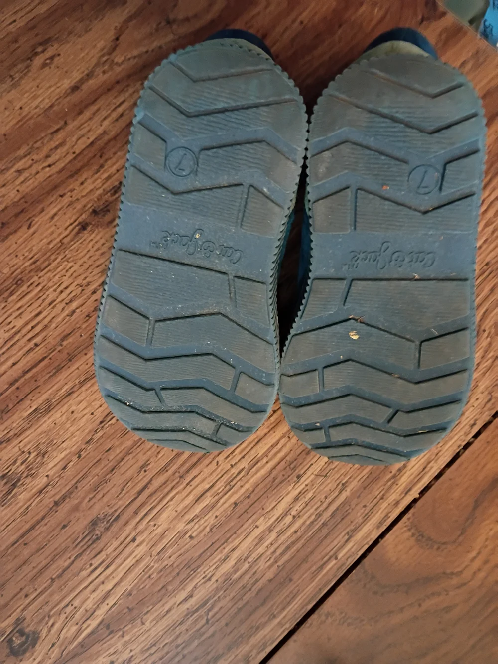Cat & Jack Toddler Size 7 Warm Lined Ankle Boots in Teal and Navy
